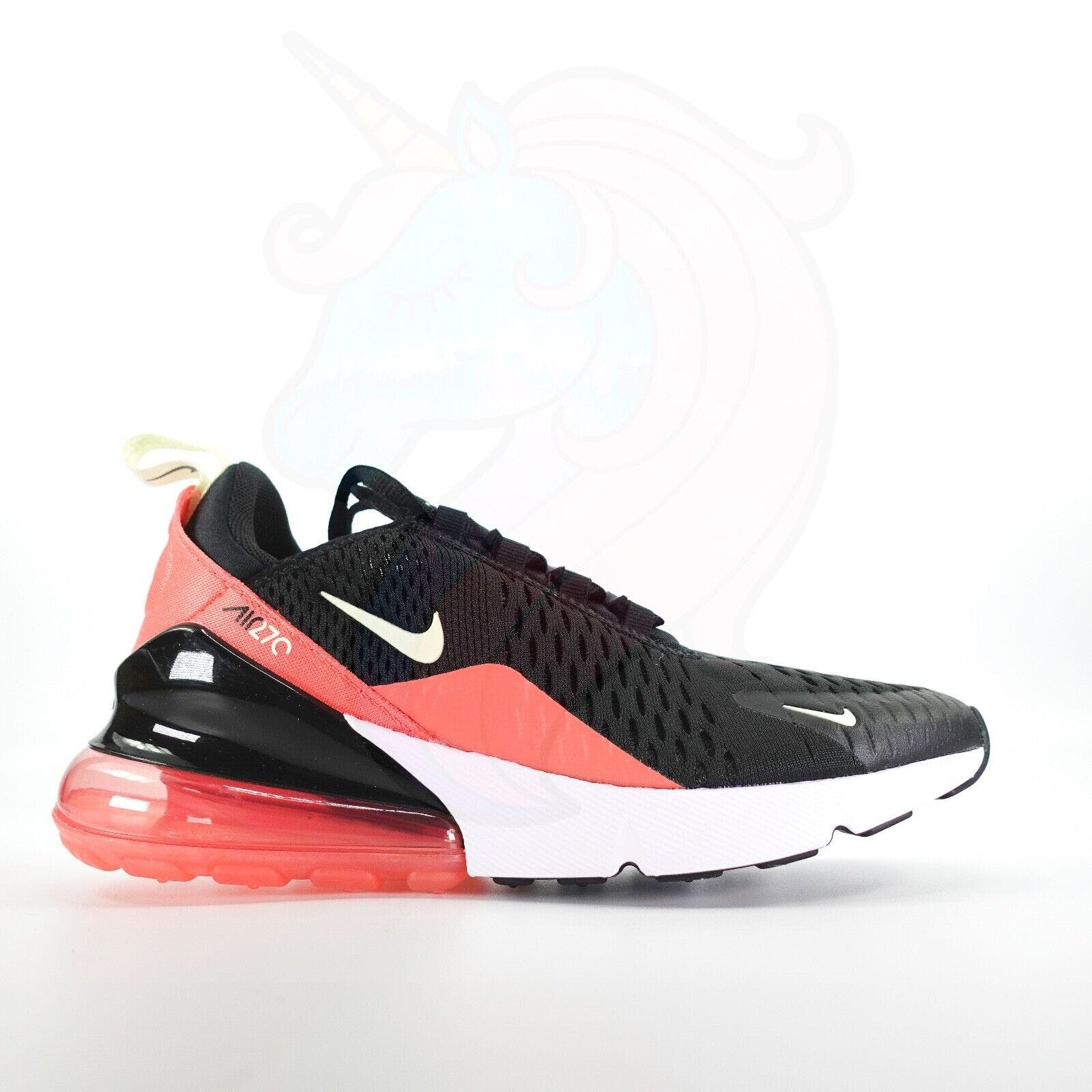 Nike Air Max 270 Black Lime Ice-Magic Ember Women's Size 12 Dm8325 001 Mens 10.5